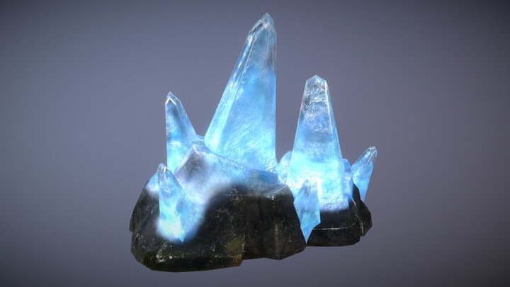 Snow Crystal mode 3D Model