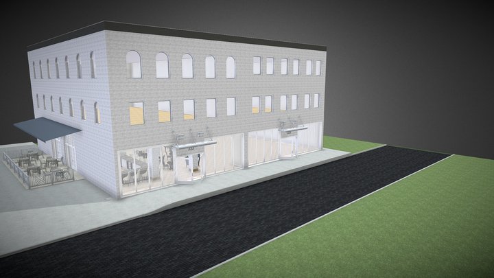 Charlie's on Main V2 3D Model