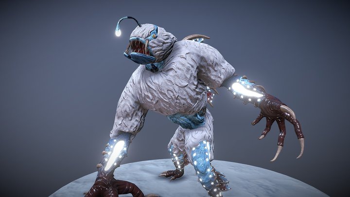 Kvìtur Daùli - The White Death 3D Model