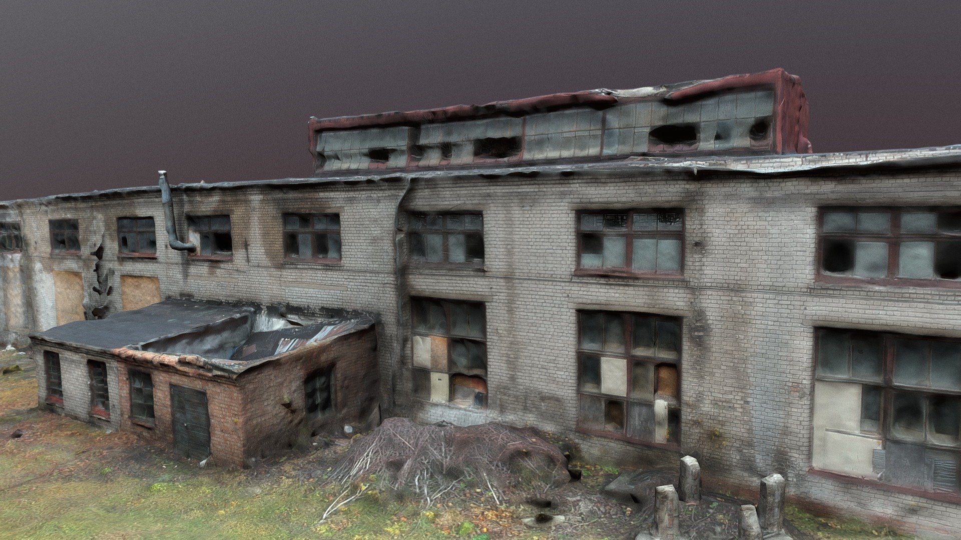 Abandoned Brick Factory - Buy Royalty Free 3D model by Abandoned Scans ...