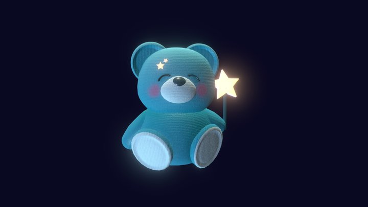 Somnia: Teddybear 3D Model