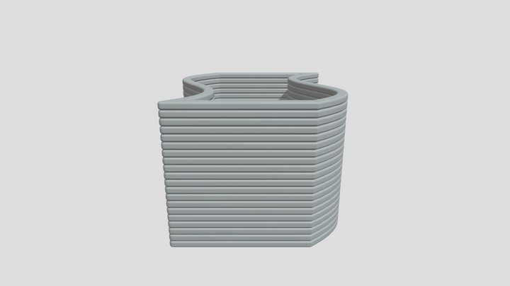 Вазон 3 3D Model
