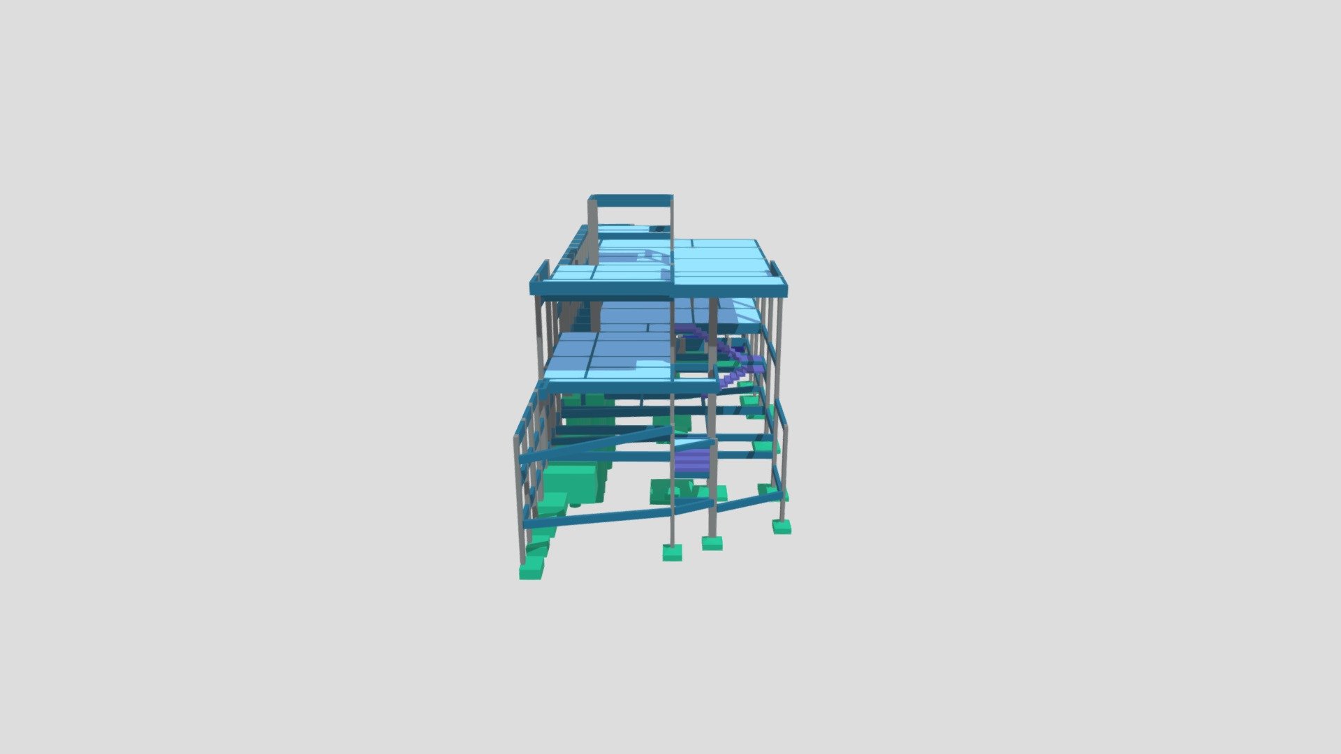 Estrutural Bricks Duplex - 3D model by Integrae Arquitetura e ...