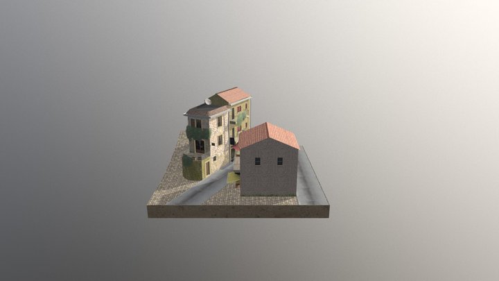 Cuvelier Jessie Nonza Cityscene 3D Model