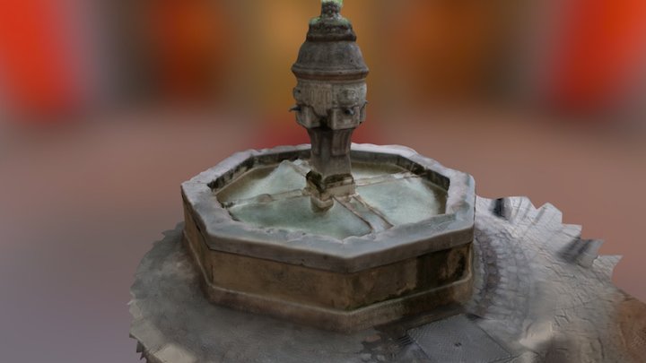 Fontaine 3D Model