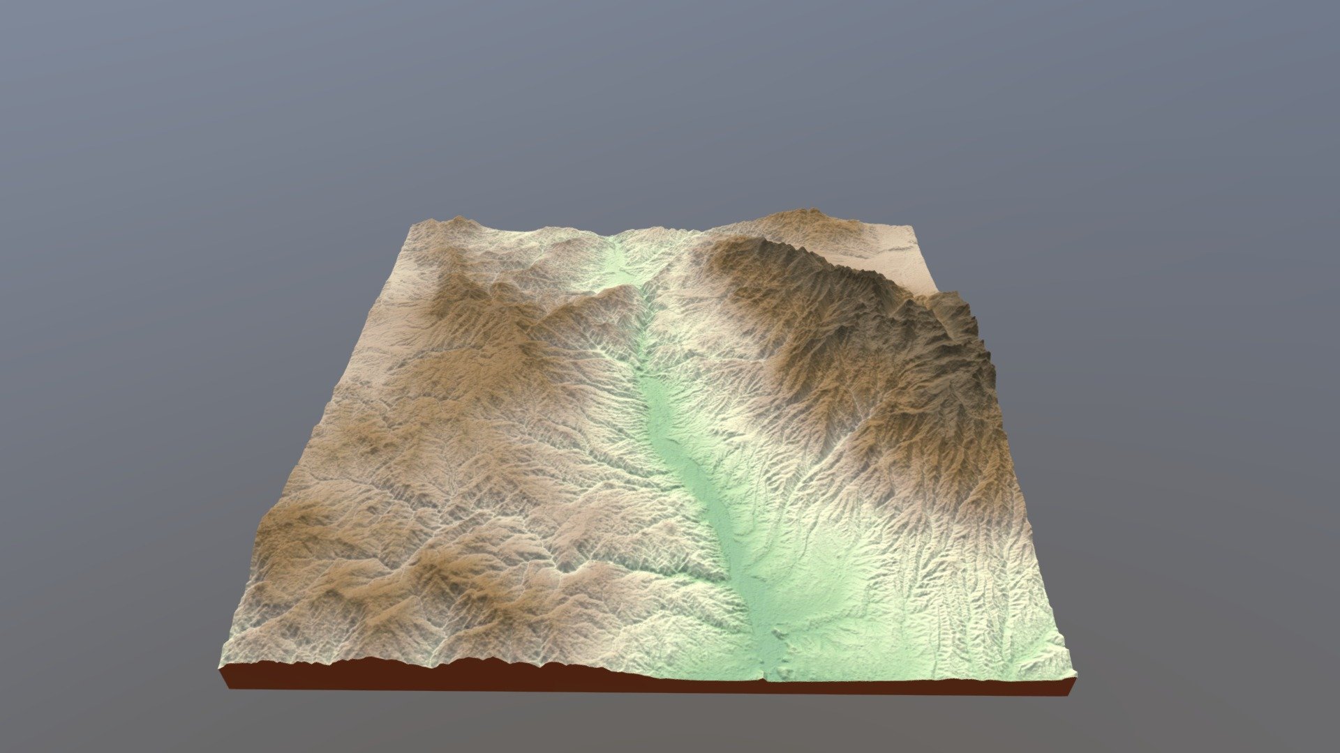 Кресненски пролом, Влахина, Малешевска, Огражден - 3D model by Bulgaria ...