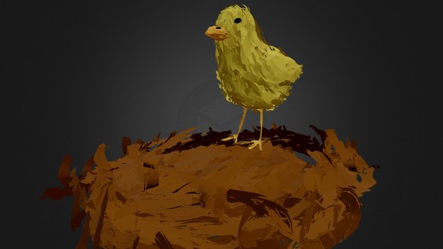 Hiyoko - TiltBrush 3D Model