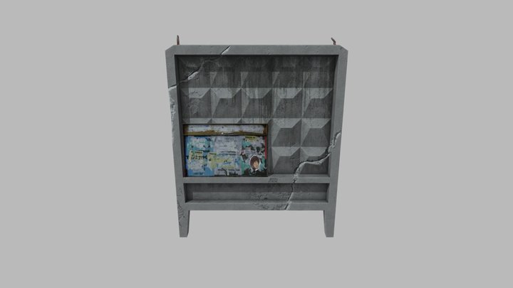 Fence_LP_GameReady 3D Model
