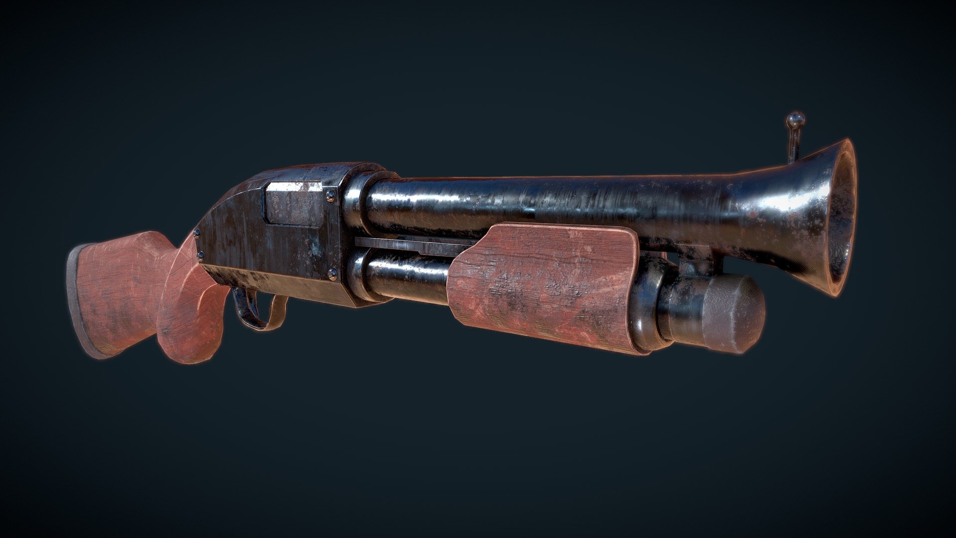 Stylized Shotgun - Mossberg 500