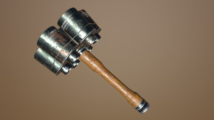 M24 Grenade "Stielhandgranate" 3D Model