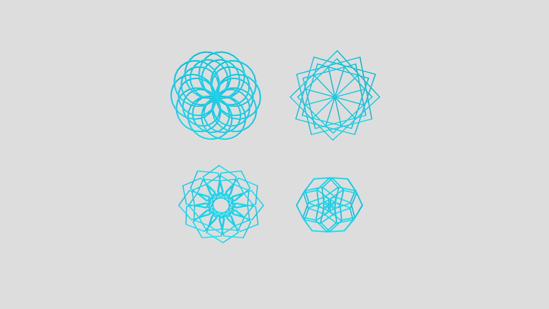 Parametric Drink Coasters By Zavier