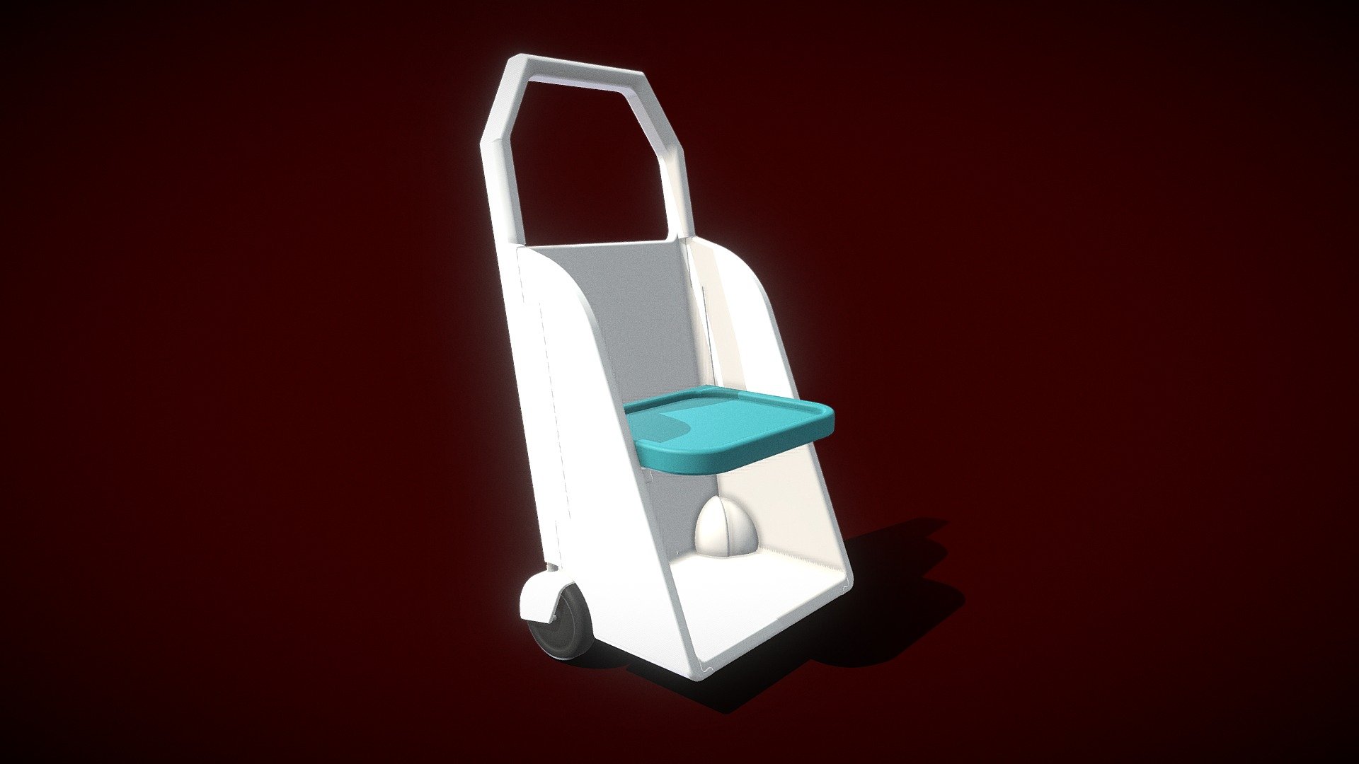 Zing Personal Trolley — Sketchfab embed 3D viewer