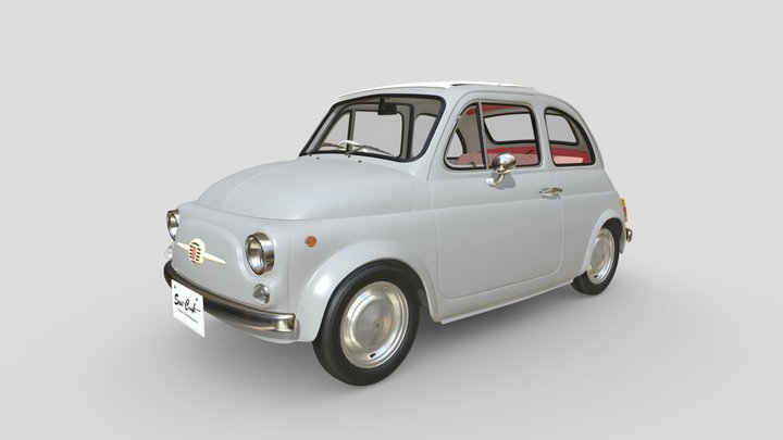 FIAT500_IR 3D Model