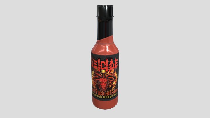 Hot Sauce Bottle