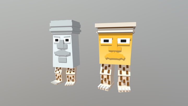 Garama and Madungdung 3D Model