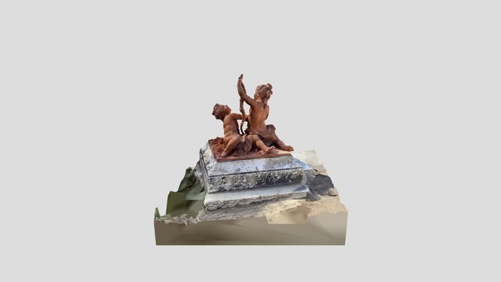 Statue 2 Granja 3D Model