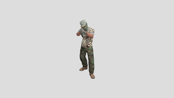Strafing 3D Model
