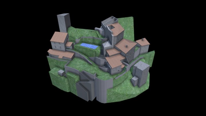 Rural Massing Model from Photogrammetry 3D Model