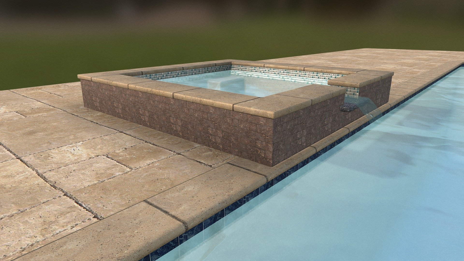 pool and spa
