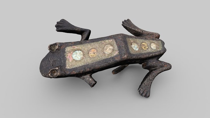 Zoomorphic Brooch 3D Model