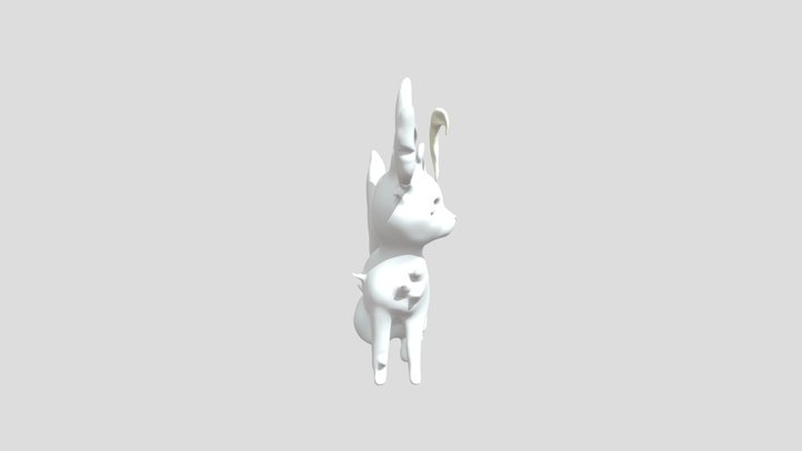 Leafeon 3D Model