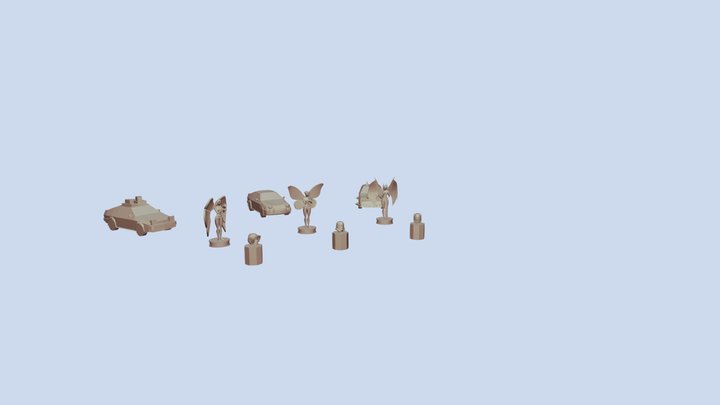 XYZ 3 HW (3 Different Forms) 3D Model