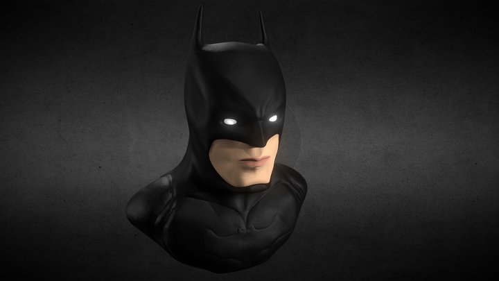 Batman Cowl 3D Model