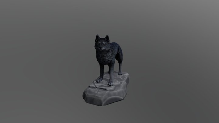 wolf 3D Model