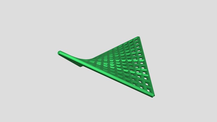 Hyperbolický Paraboloid 3D Model