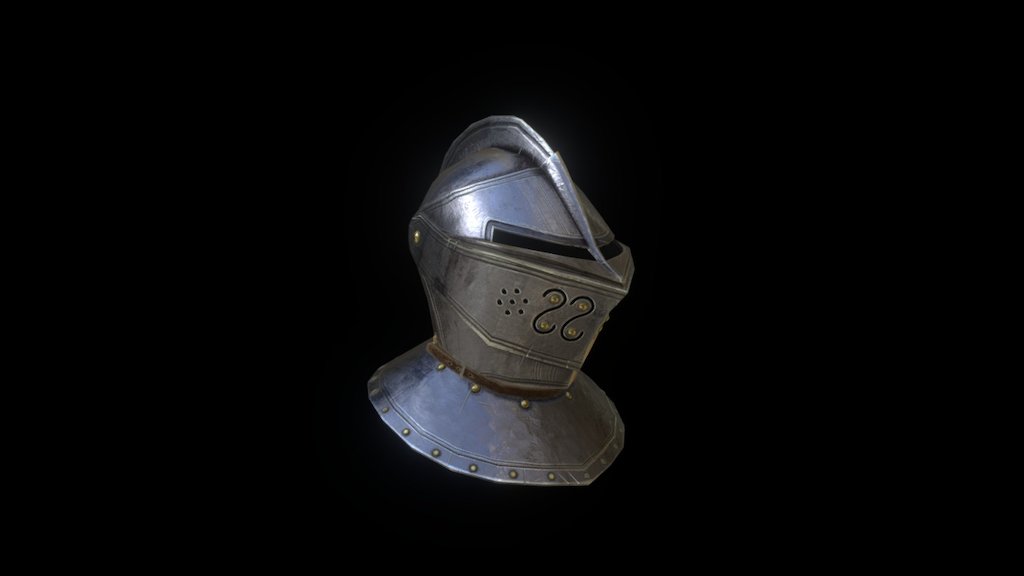 Medieval Knight Helm