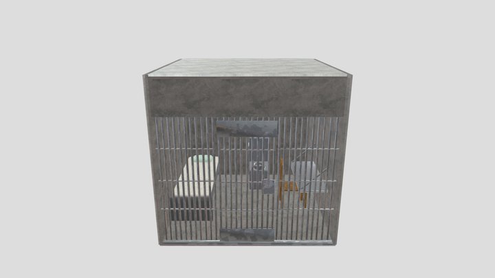 jail cell 3D Model