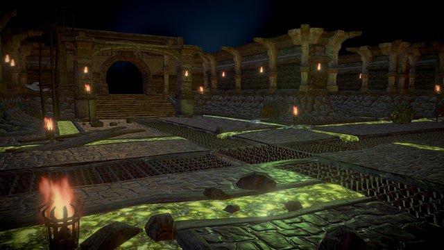 The Sewers Part Two 3D Model