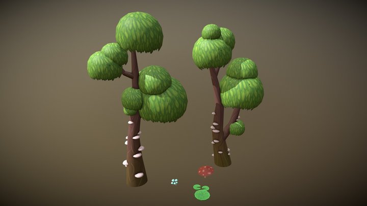 Environment Props 3D Model