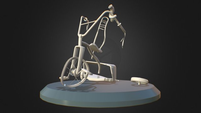Trashcycle 3D Model