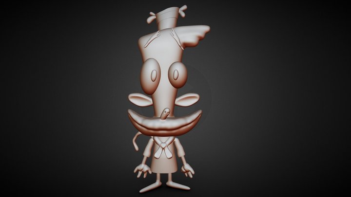 Lazlo From Camp Lazlo 3D Model