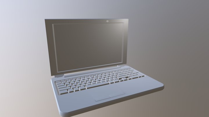 Laptop Prop 3D Model