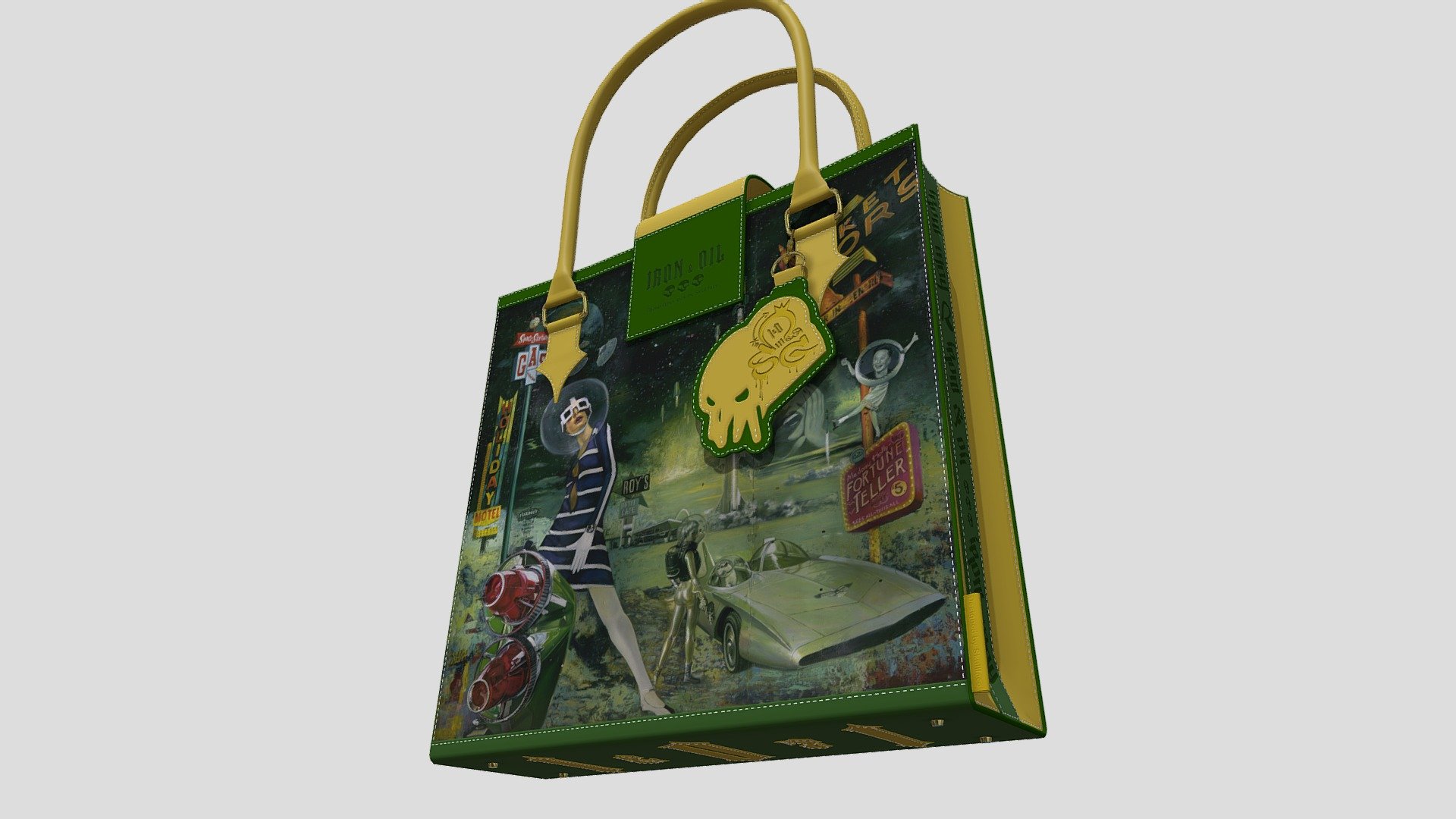 Rush of mar bag — Sketchfab embed 3D viewer