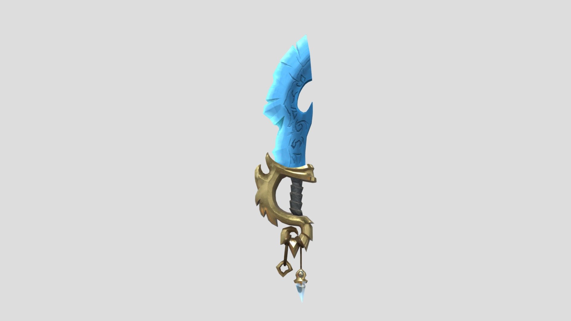 Rune Blade - 3D model by Viktor Sitkei (@vsitkei1996) [f9ab910] - Sketchfab