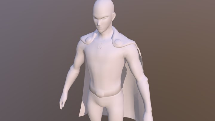 Saitama retopologia 3D Model