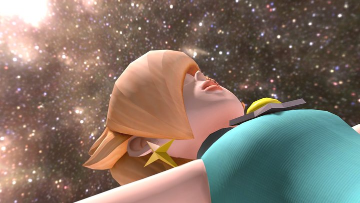 Mario_Tennis_Aces_-_Rosalina 3D Model