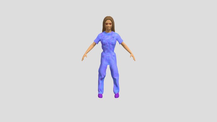 avatar mia 3D Model