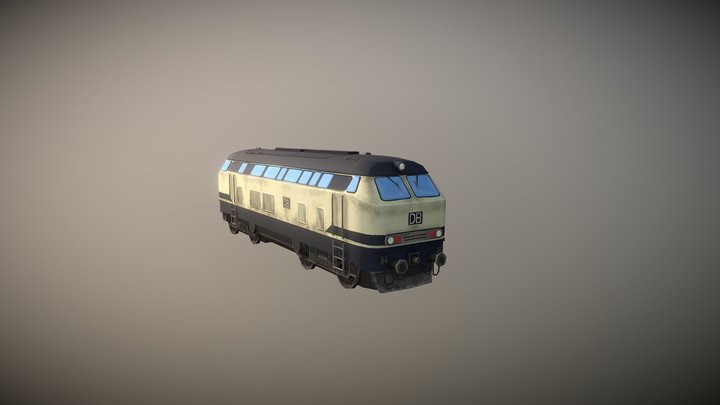 DB Class 218 3D Model