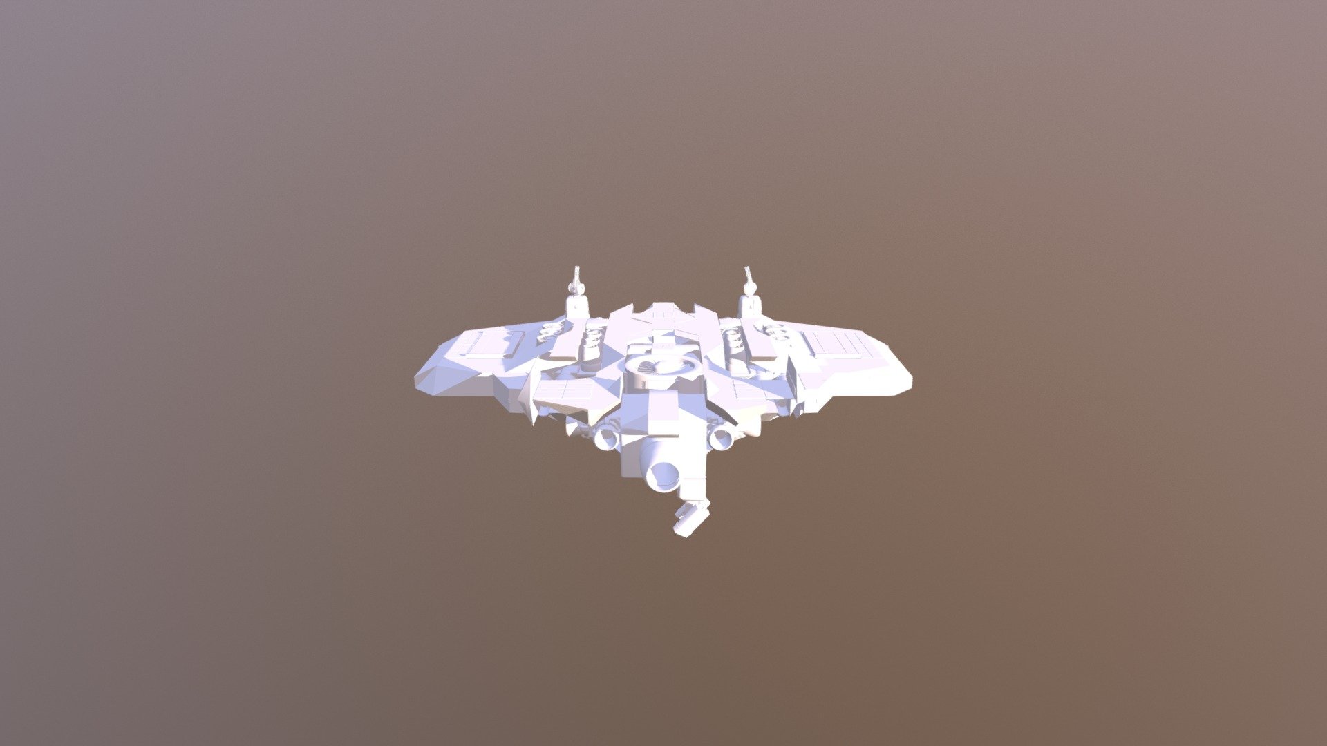 Manta With Defenses