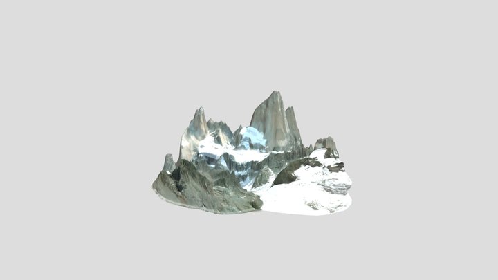 Snowbound Spires 3D Model