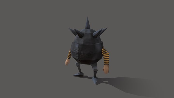 Cannon Goblin 3D Model