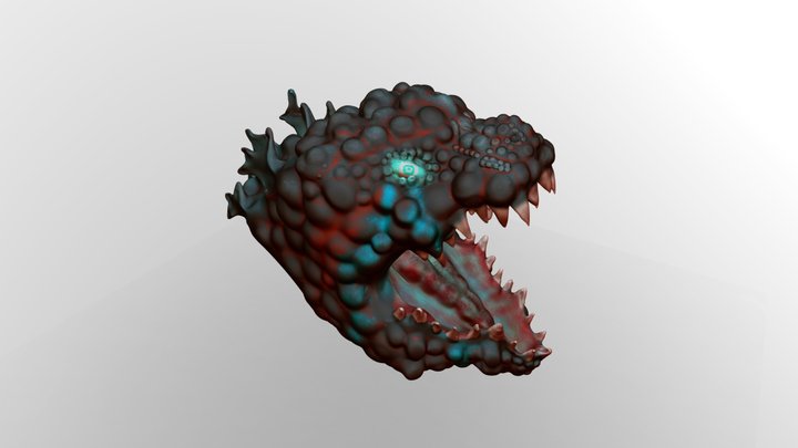 ゴジラ　GODzilla 3D Model
