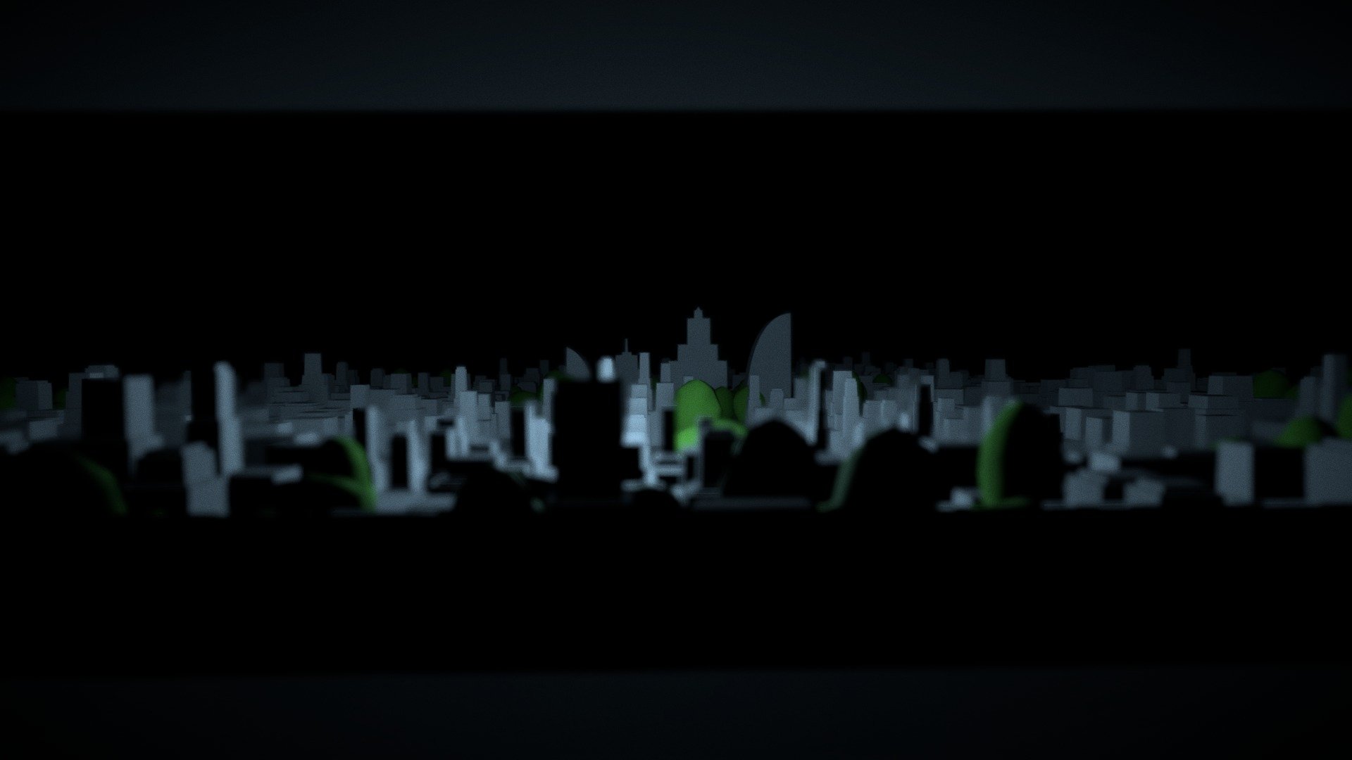 layout ( abstract greeble city)