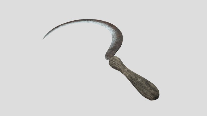 Hand Sickle 3D Model