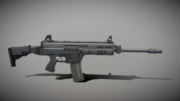 Cz 75 Brenm 805 A1 3D Model
