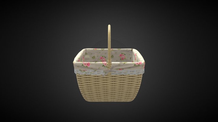 wicker_basket 3D Model